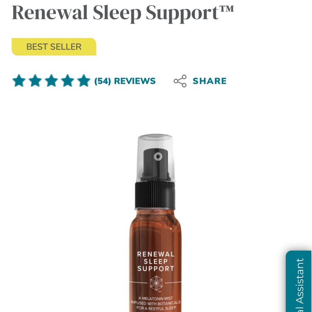 Isogenix Renewal Sleep Support Spray